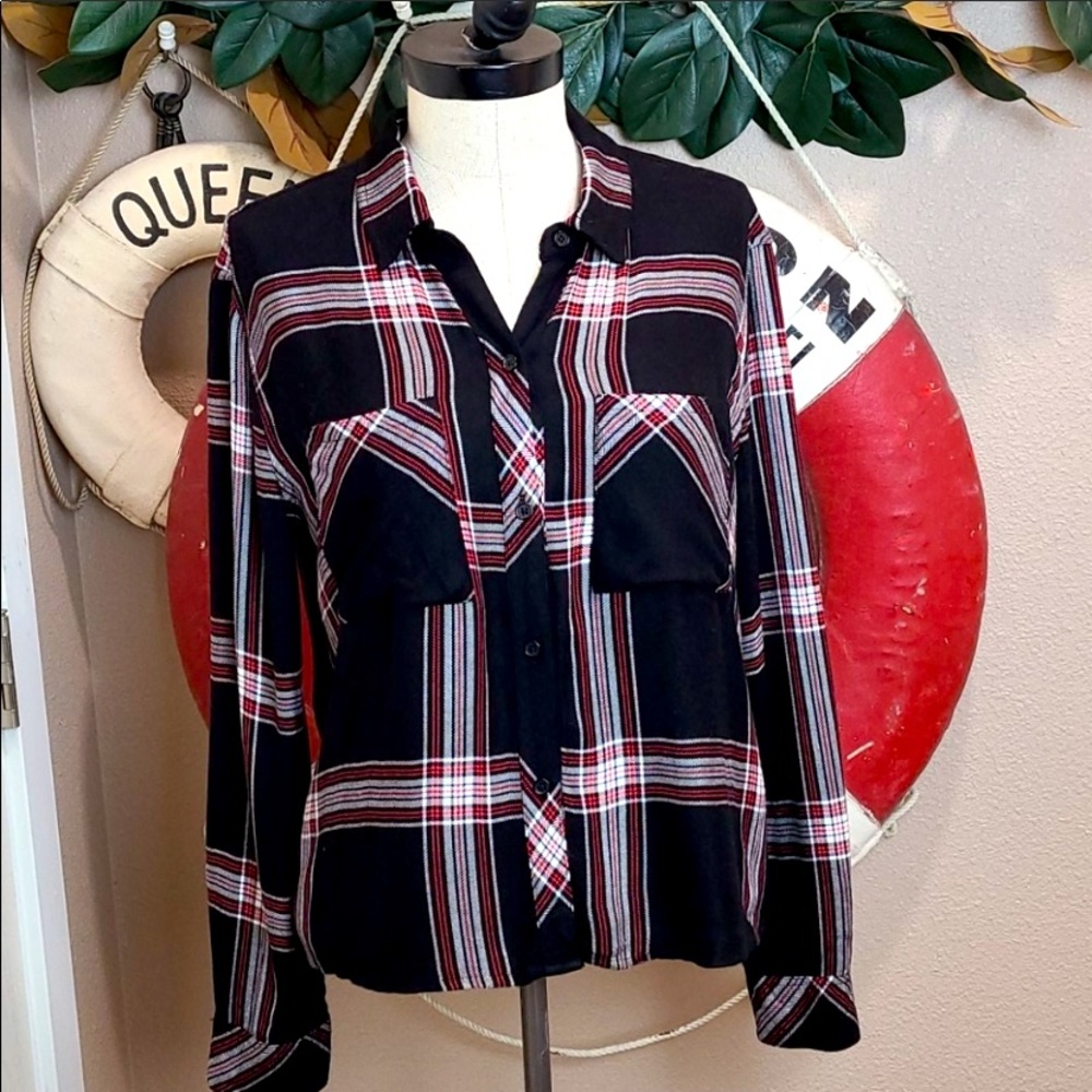 Classic Rails Plaid Button Down Shirt